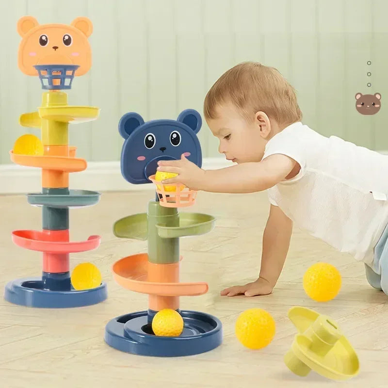Toys Tower with Rolling Balls for Children