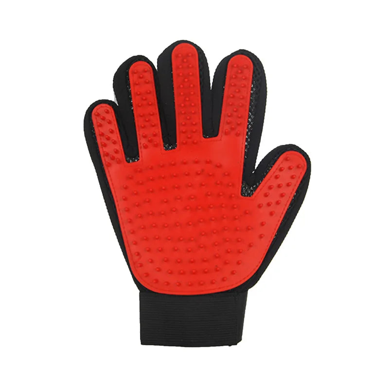 Gloves for removing cat hair