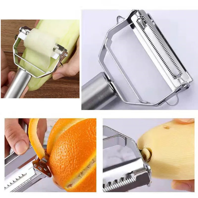 Multifunctional potato peeler