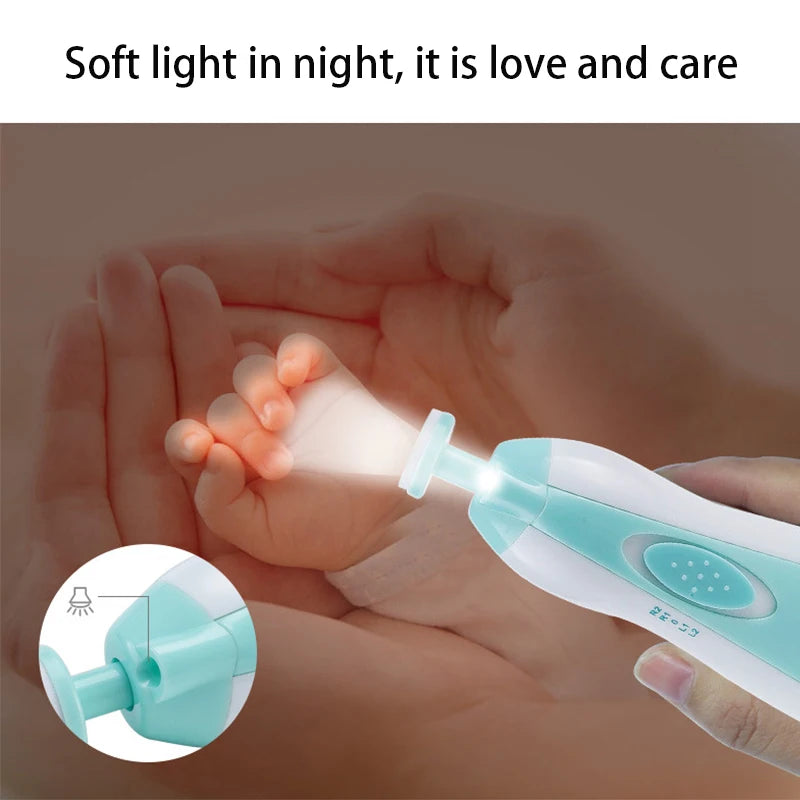 Electric nail clipper for children